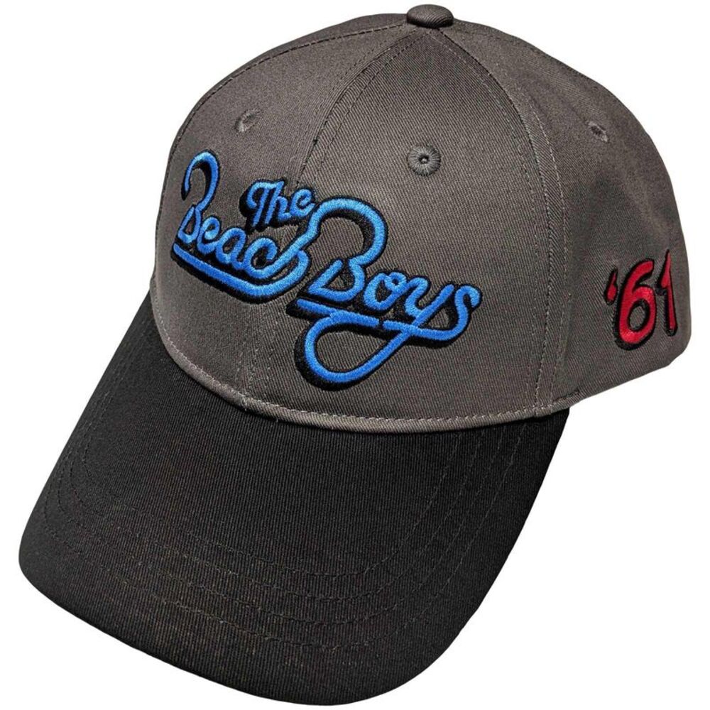 The Beach Boys Unisex Adult 65 Baseball Cap / Black/Gray